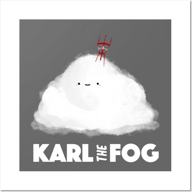 Karl The Fog Of San Francisco - Sutro Wall Art by IlanB